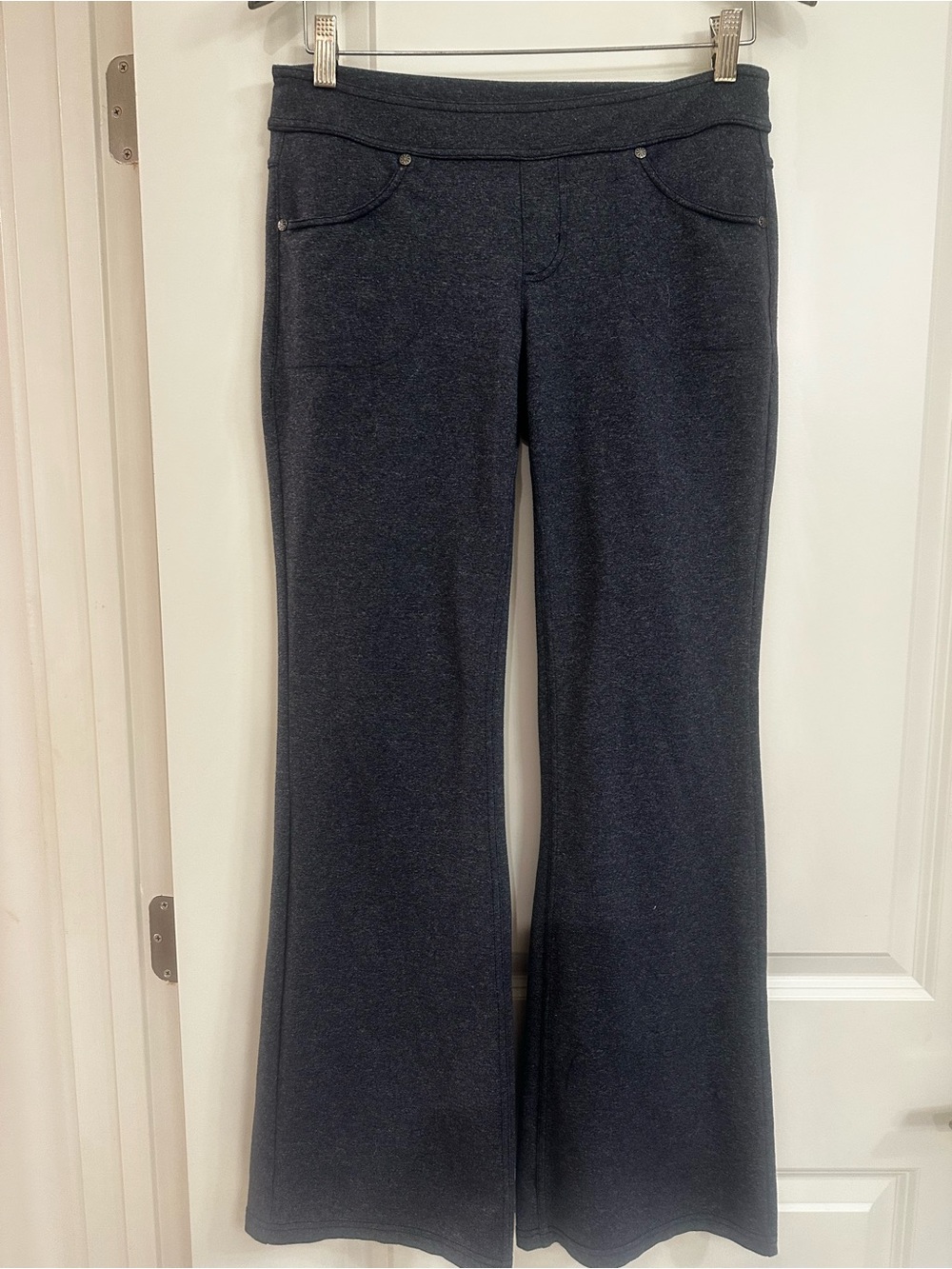 Athleta Dark Gray Boot Cut Flare Pants